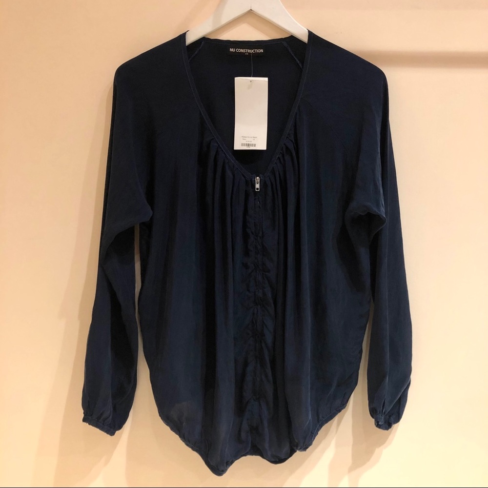 Nu Construction Blazer Top